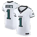 Zennovawear Jalen Hurts Philadelphia Eagles Vapor FUSE. Elite Jersey - White