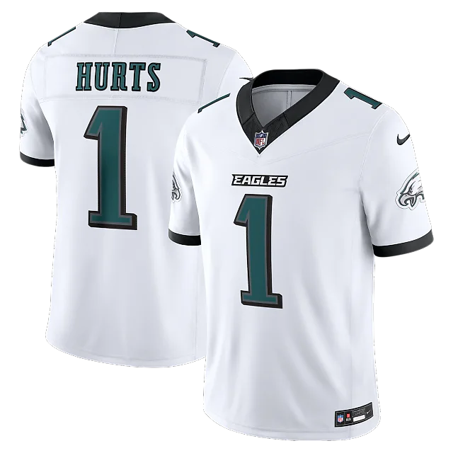 Zennovawear Jalen Hurts Philadelphia Eagles Vapor FUSE. Stitched Limited Jersey - White