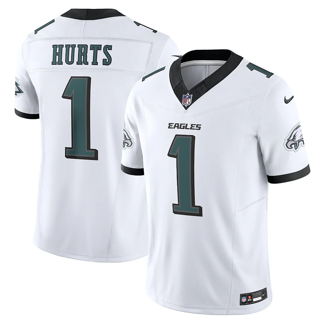 Zennovawear Jalen Hurts Philadelphia Eagles Vapor FUSE. Limited Jersey - White