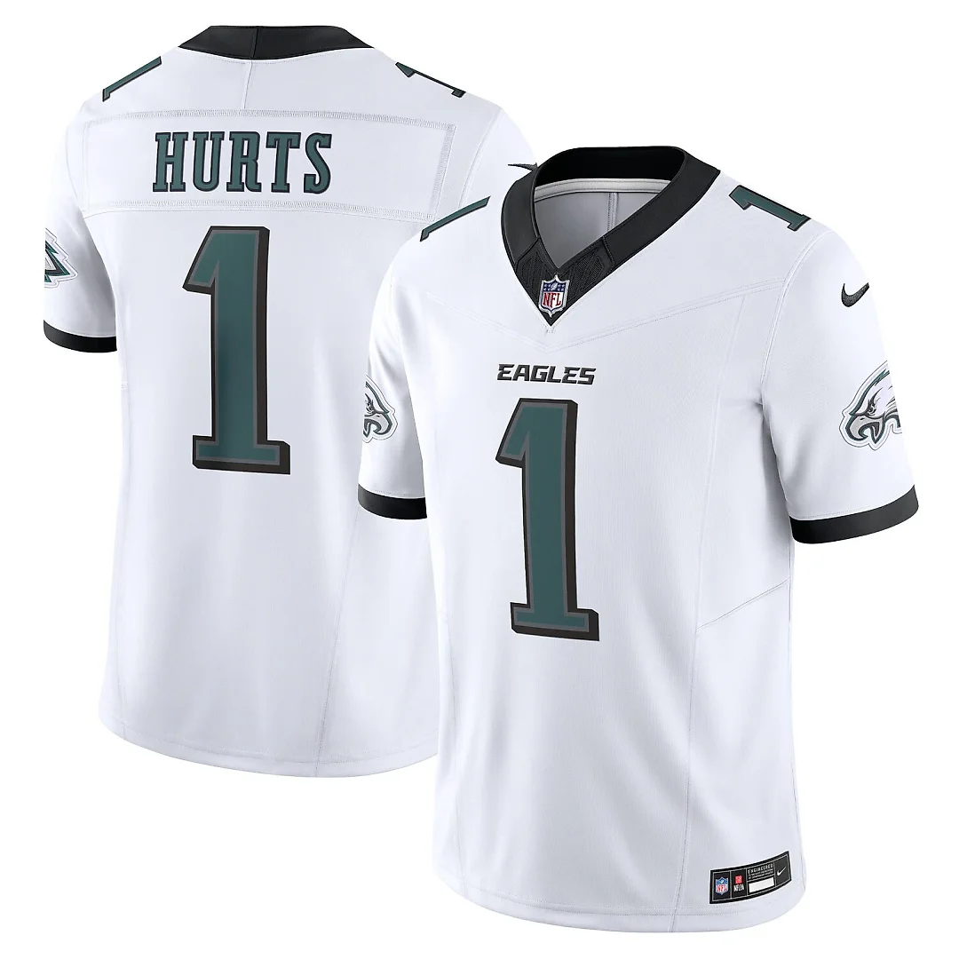 Zennovawear Jalen Hurts Philadelphia Eagles Vapor FUSE. Limited Jersey - White