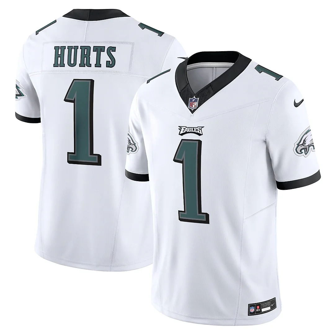 Zennovawear Jalen Hurts Philadelphia Eagles Vapor FUSE. Limited Jersey - White