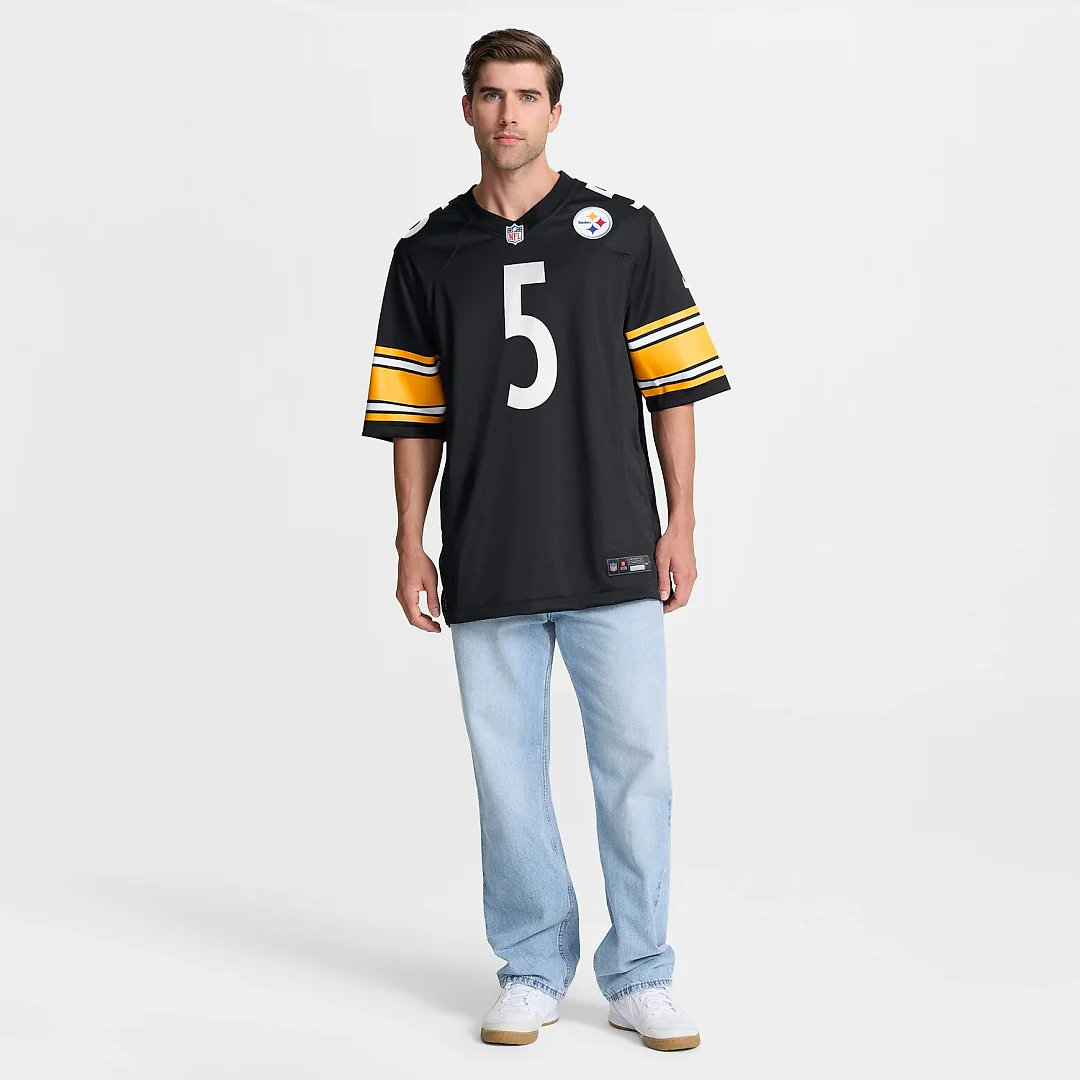 Zennovawear Jalen Ramsey Pittsburgh Steelers Team Game Jersey - Black