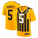 Zennovawear Jalen Ramsey Pittsburgh Steelers Alternate 1933 Throwback Game Jersey - Gold
