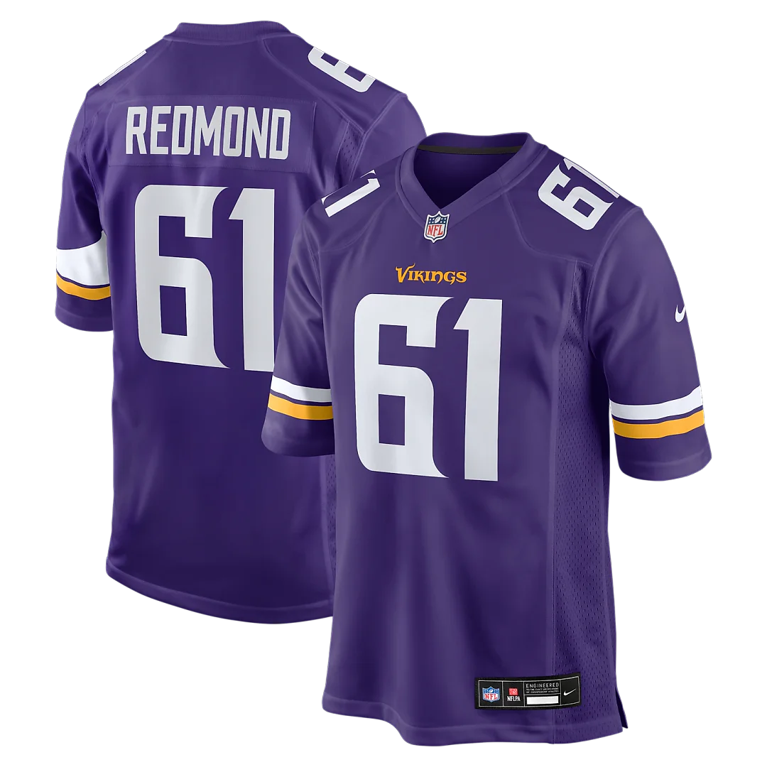 Zennovawear Jalen Redmond Minnesota Vikings Game Jersey - Purple