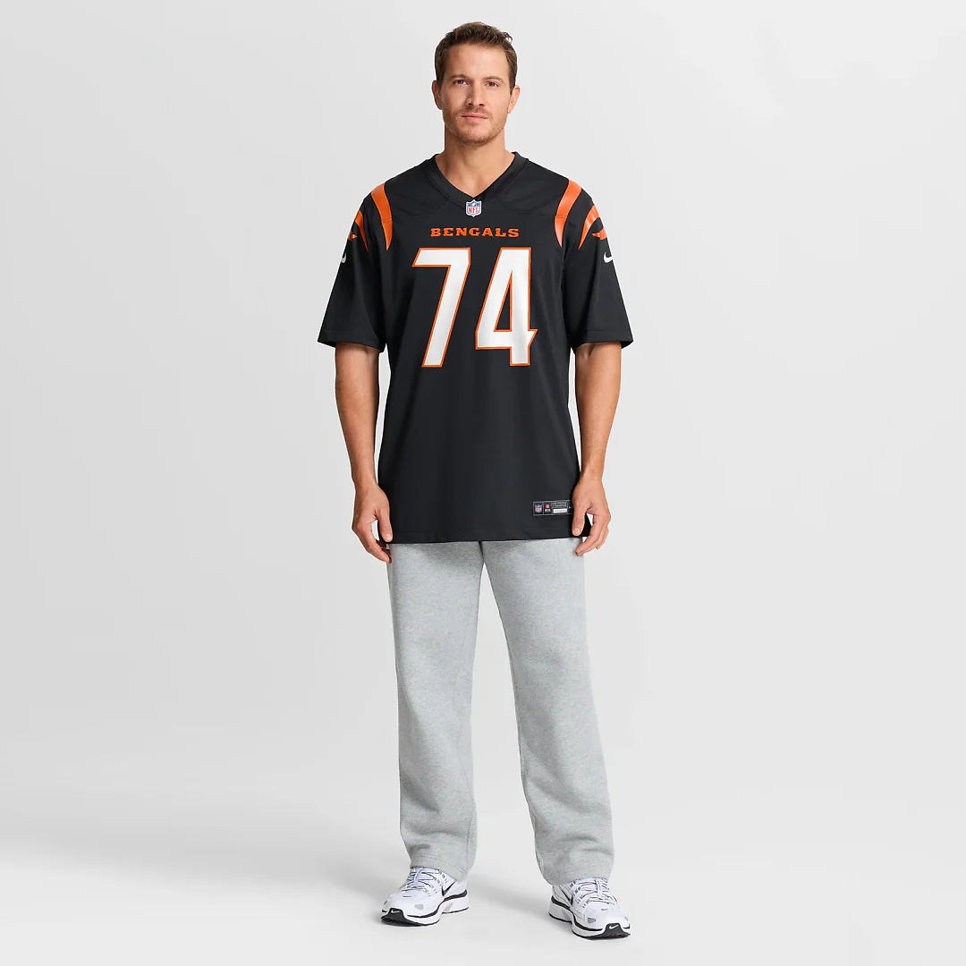 Zennovawear Jalen Rivers Cincinnati Bengals Team Game Jersey - Black