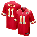 Zennovawear Jalen Royals Kansas City Chiefs Team Game Jersey - Red