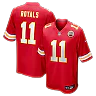 Zennovawear Jalen Royals Kansas City Chiefs Team Game Jersey - Red