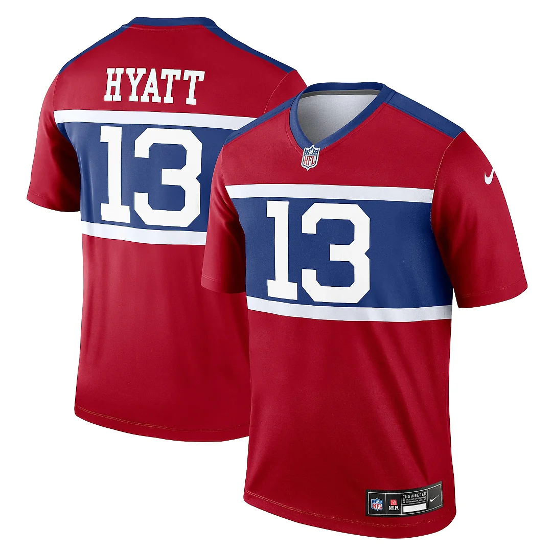 Zennovawear Jalin Hyatt New York Giants Legend Player Performance Top - Red