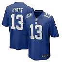 Zennovawear Jalin Hyatt New York Giants Team Game Jersey - Royal