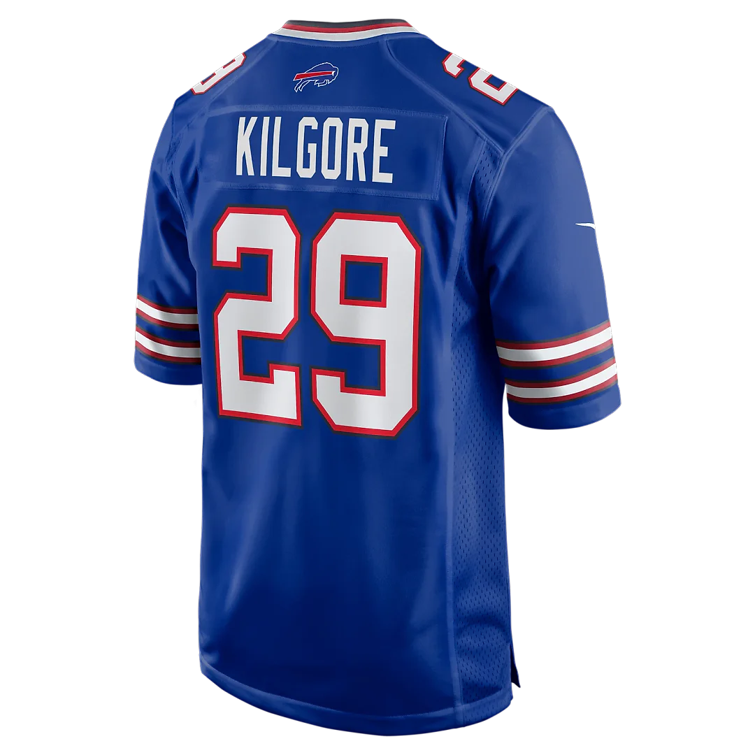 Zennovawear Jalon Kilgore Buffalo Bills Team Game Jersey - Royal