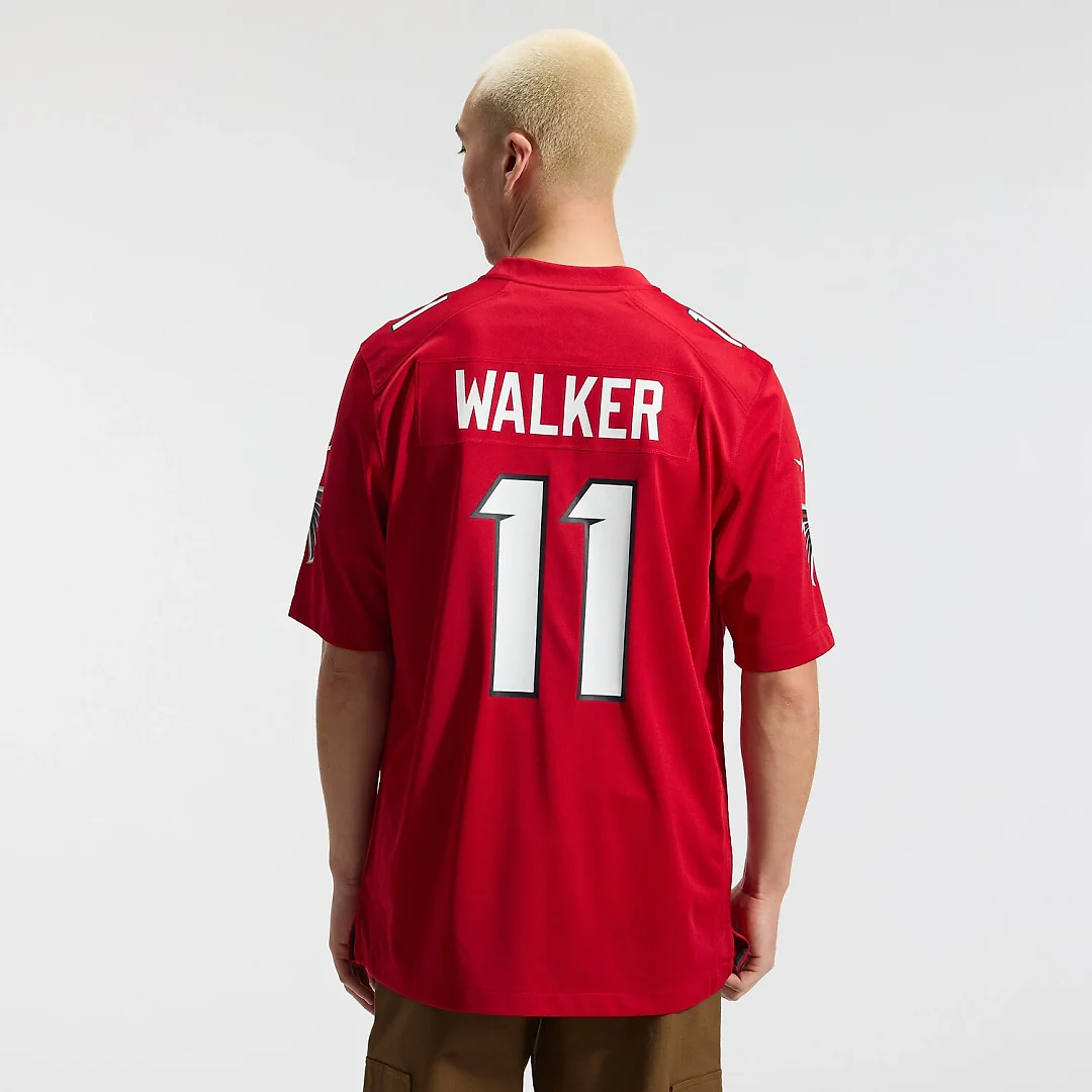 Zennovawear Jalon Walker Atlanta Falcons Game Jersey - Red
