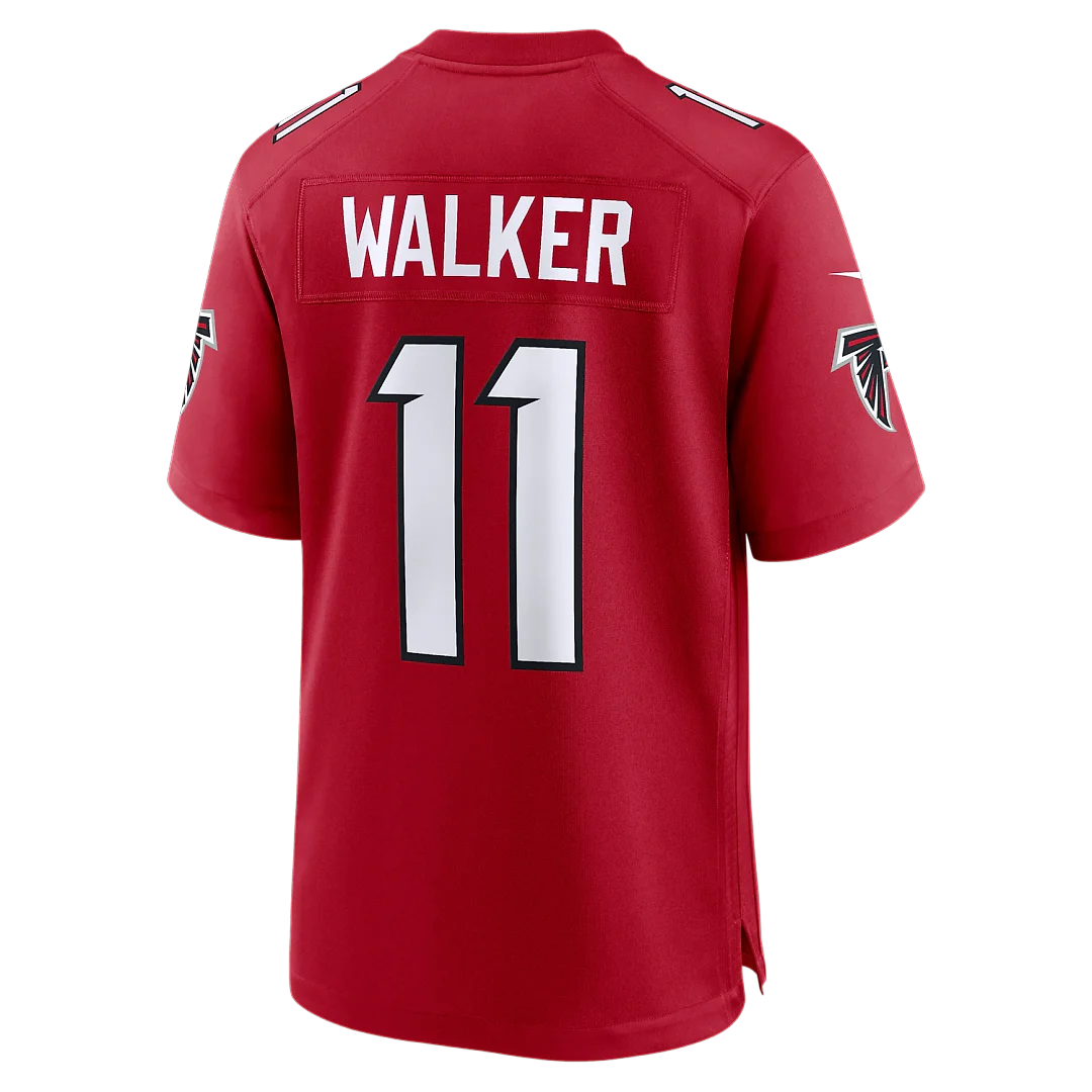 Zennovawear Jalon Walker Atlanta Falcons Game Jersey - Red