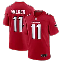 Zennovawear Jalon Walker Atlanta Falcons Game Jersey - Red