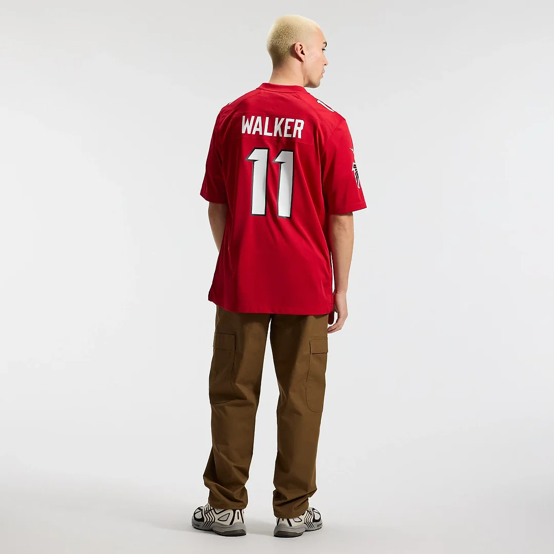 Zennovawear Jalon Walker Atlanta Falcons Game Jersey - Red