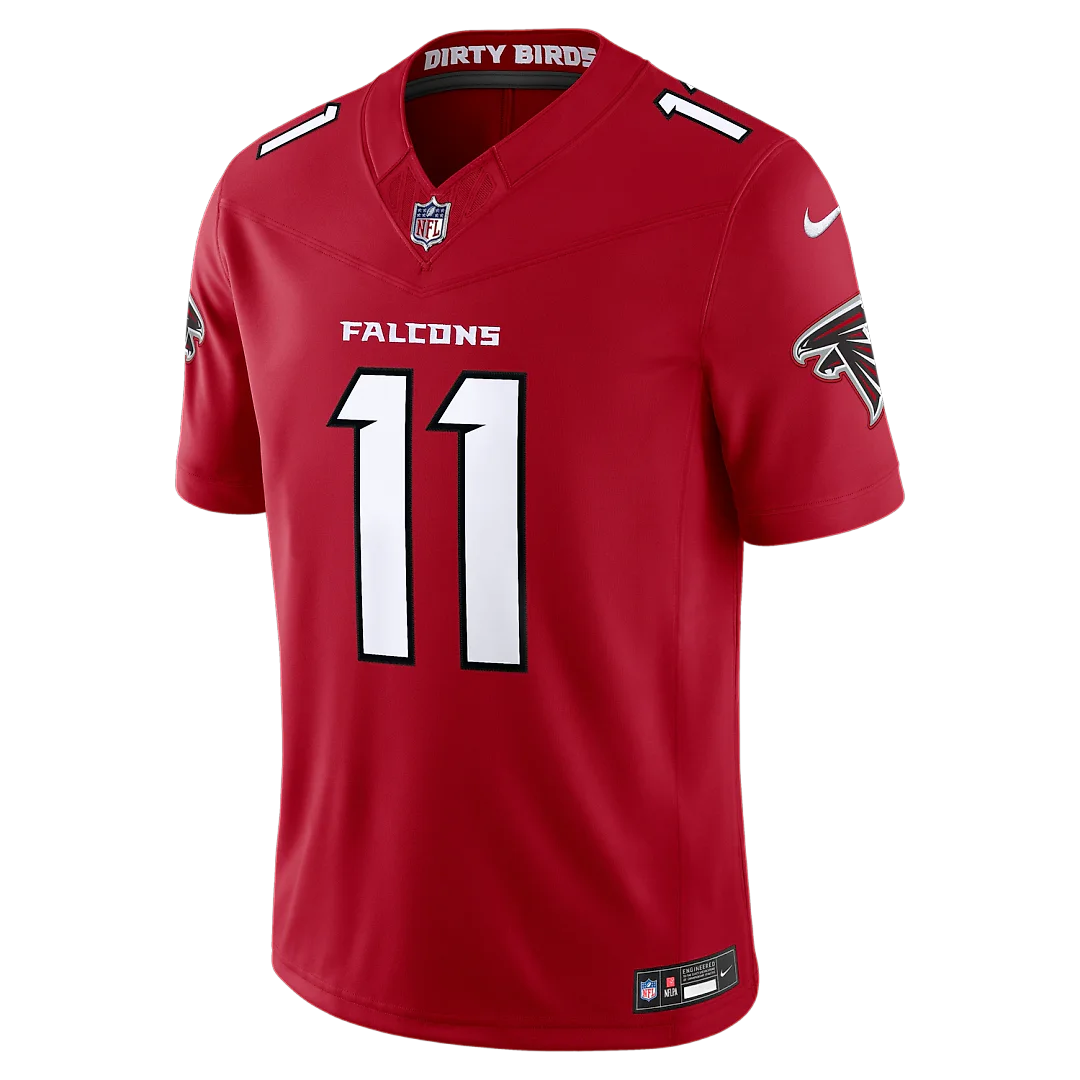 Zennovawear Jalon Walker Atlanta Falcons Team Vapor FUSE. Stitched Limited Jersey - Red