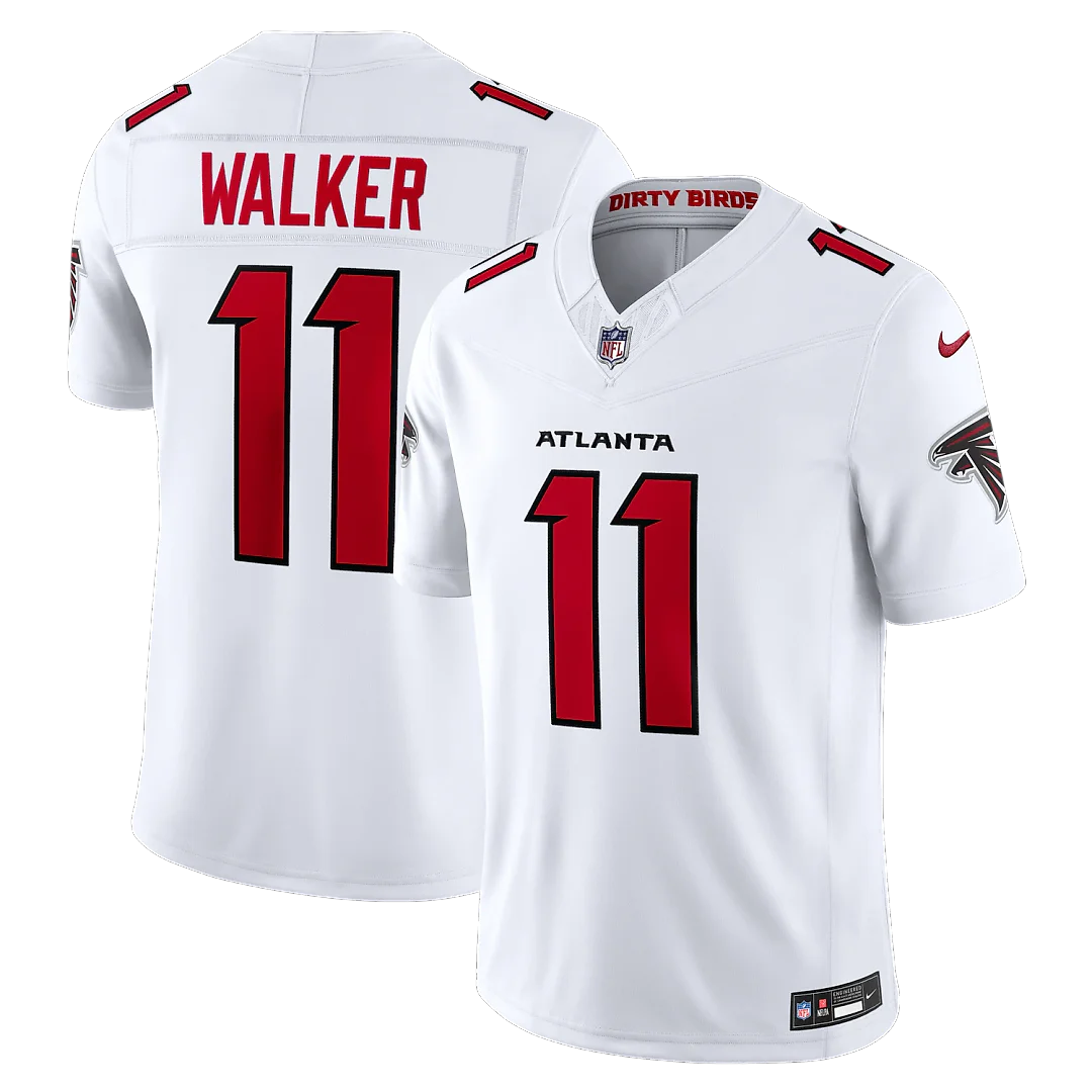 Zennovawear Jalon Walker Atlanta Falcons Vapor FUSE. Stitched Limited Jersey - White
