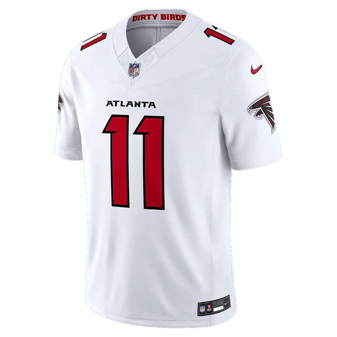 Zennovawear Jalon Walker Atlanta Falcons Vapor FUSE. Stitched Limited Jersey - White