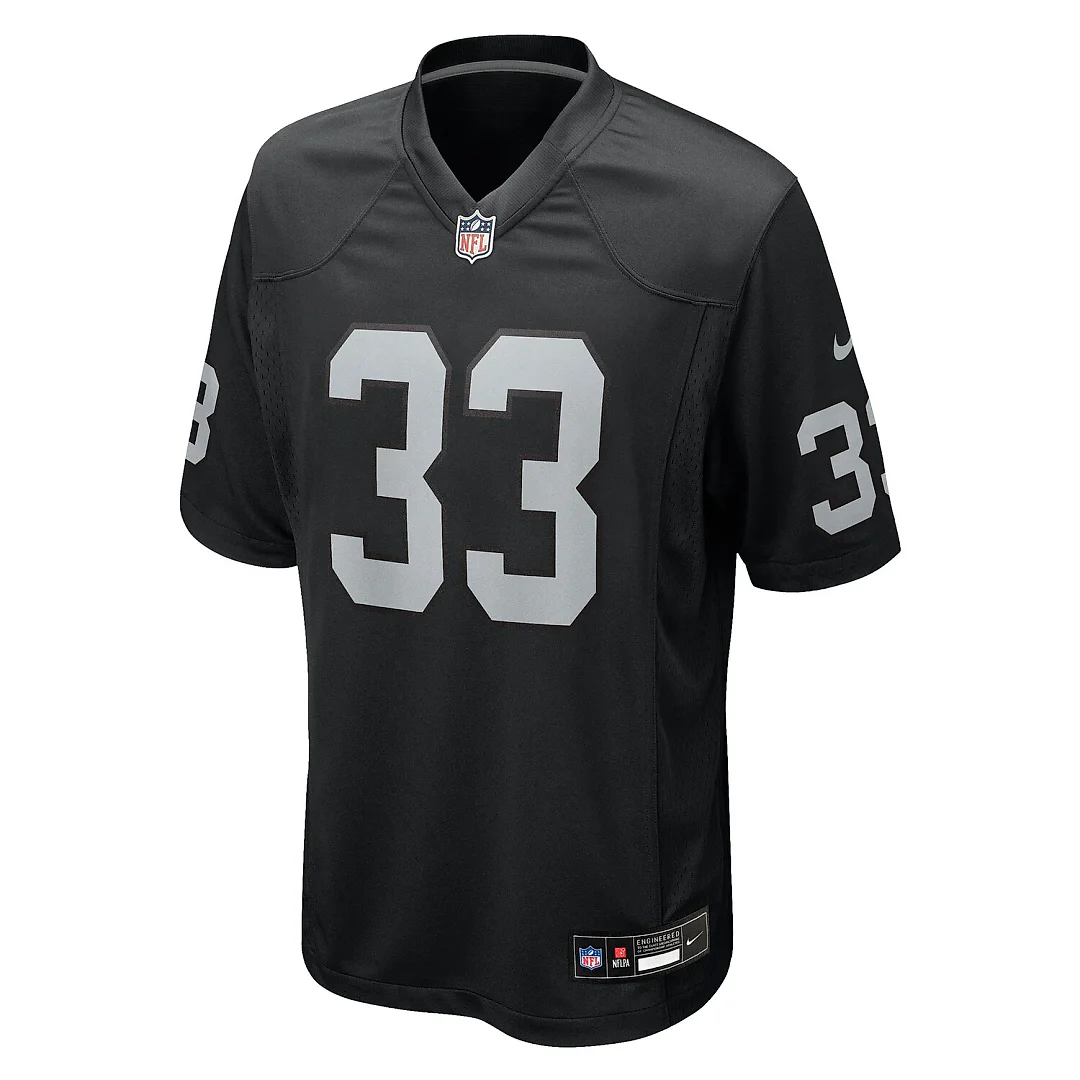 Zennovawear Jamal Adams Las Vegas Raiders Team Game Jersey - Black