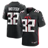 Zennovawear Jamal Anderson Atlanta Falcons Game Retired Player Jersey - Black