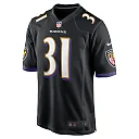 Zennovawear Jamal Lewis Baltimore Ravens Retired Player Alternate Game Jersey - Black