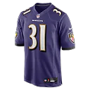 Zennovawear Jamal Lewis Baltimore Ravens Game Retired Player Jersey - Purple