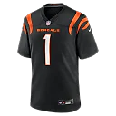 Zennovawear Ja'Marr Chase Cincinnati Bengals Game Jersey - Black