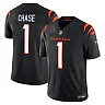 Zennovawear Ja'Marr Chase Cincinnati Bengals Team Vapor FUSE. Stitched Limited Jersey - Black