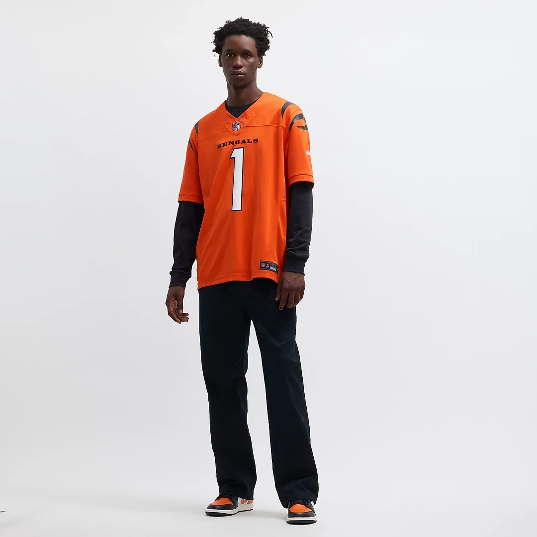 Zennovawear Ja'Marr Chase Cincinnati Bengals Vapor FUSE. Limited Jersey - Orange