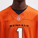 Zennovawear Ja'Marr Chase Cincinnati Bengals Vapor FUSE. Limited Jersey - Orange