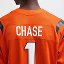 Zennovawear Ja'Marr Chase Cincinnati Bengals Vapor FUSE. Limited Jersey - Orange