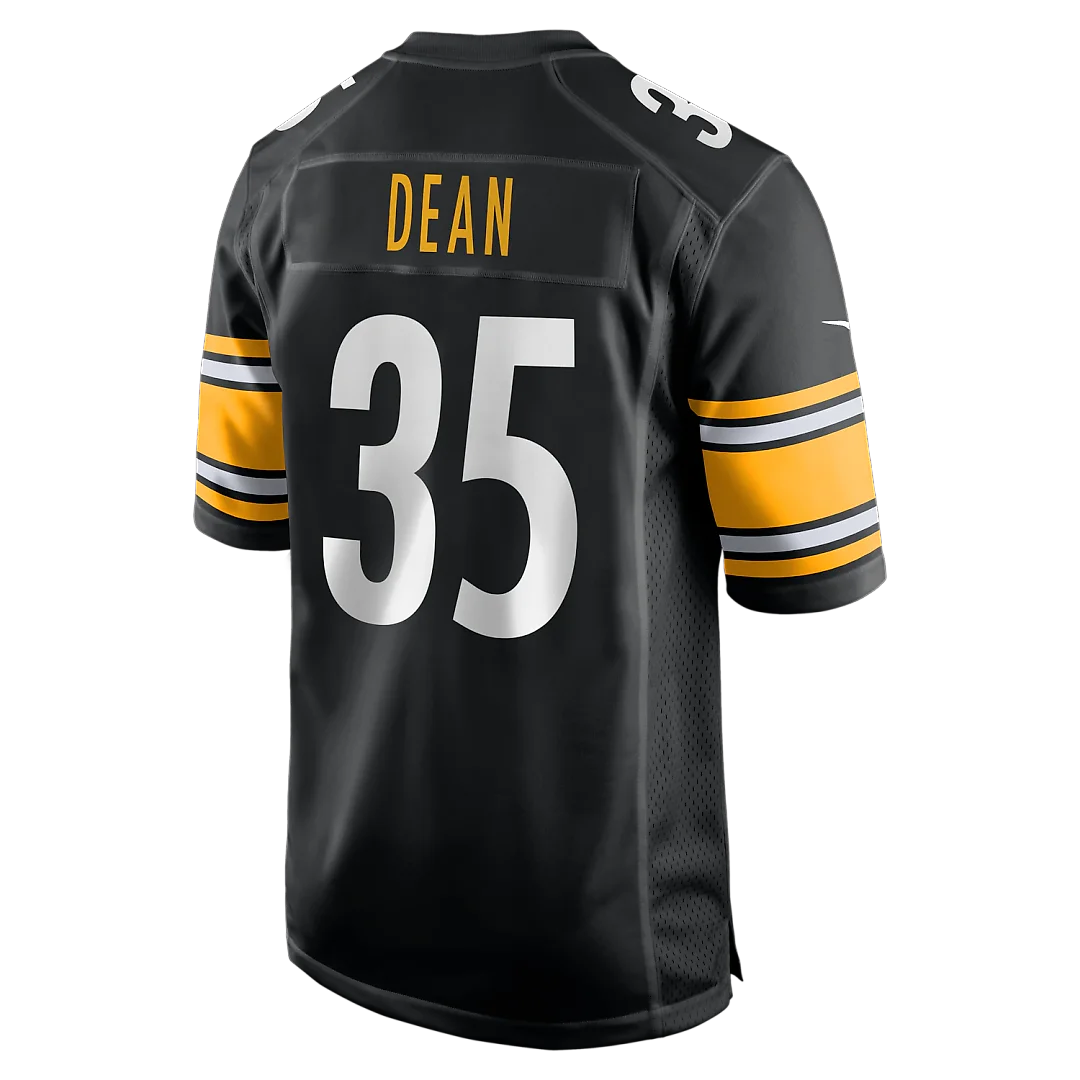 Zennovawear Jamel Dean Pittsburgh Steelers Team Game Jersey - Black