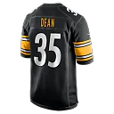 Zennovawear Jamel Dean Pittsburgh Steelers Team Game Jersey - Black