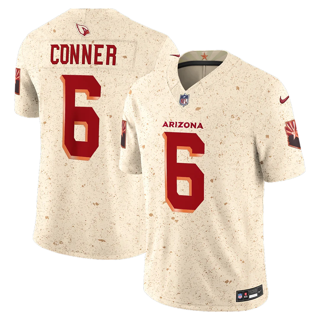 Zennovawear James Conner Arizona Cardinals 2025 Rivalries Collection Stitched Limited Jersey - Natural