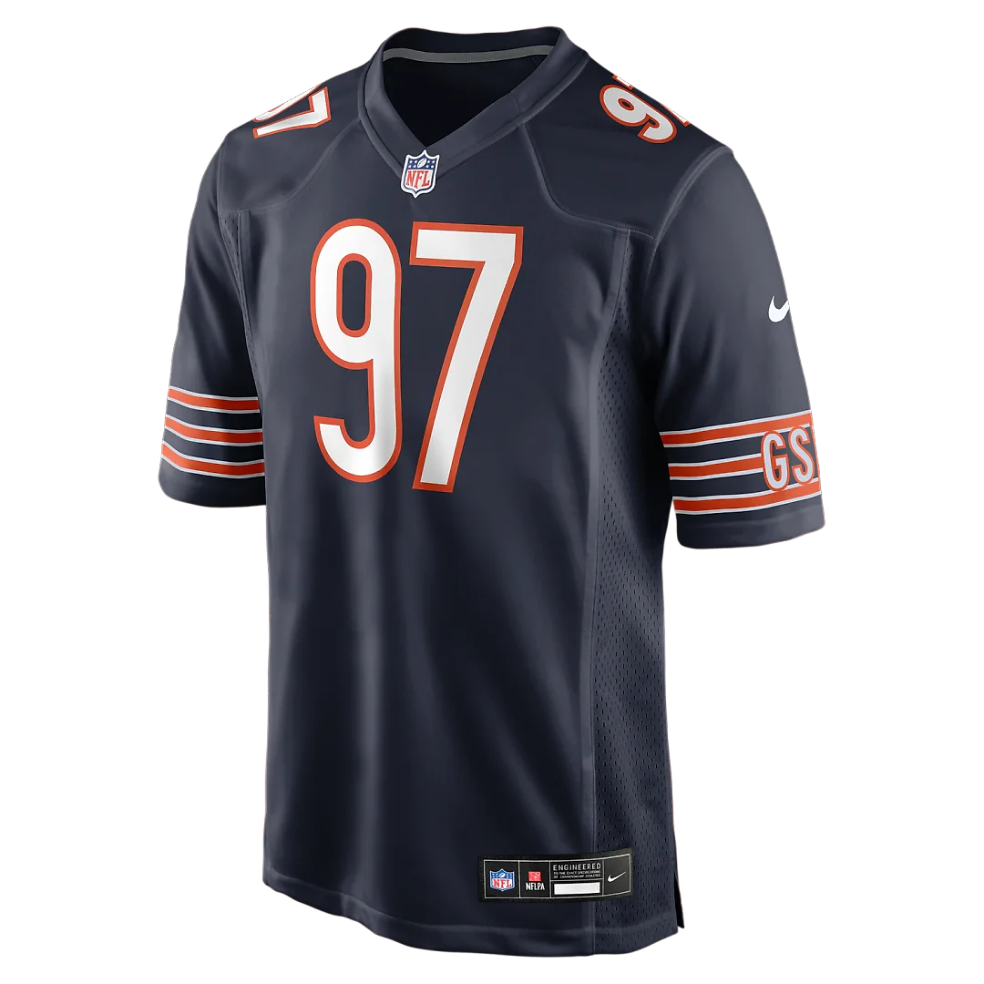 Zennovawear James Lynch Chicago Bears Team Game Jersey - Navy