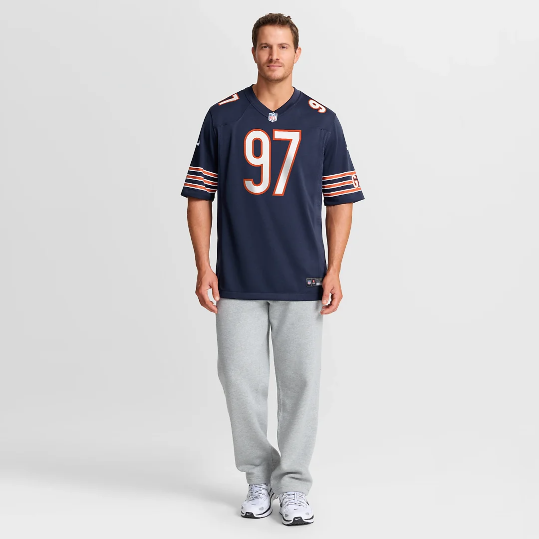Zennovawear James Lynch Chicago Bears Team Game Jersey - Navy