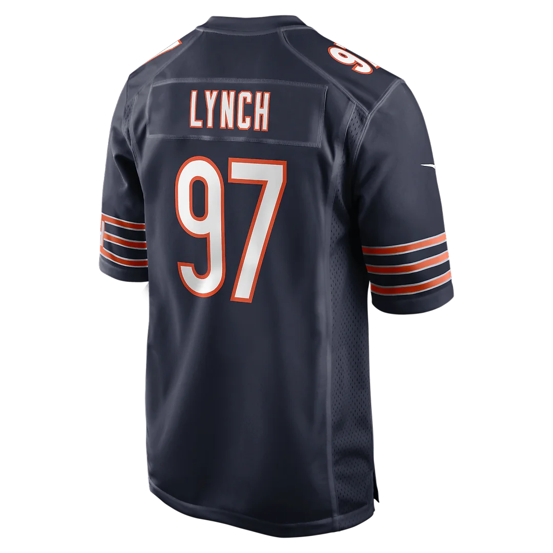 Zennovawear James Lynch Chicago Bears Team Game Jersey - Navy