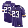Zennovawear James Pierre Minnesota Vikings Team Game Jersey - Purple