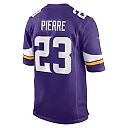 Zennovawear James Pierre Minnesota Vikings Team Game Jersey - Purple
