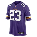 Zennovawear James Pierre Minnesota Vikings Team Game Jersey - Purple