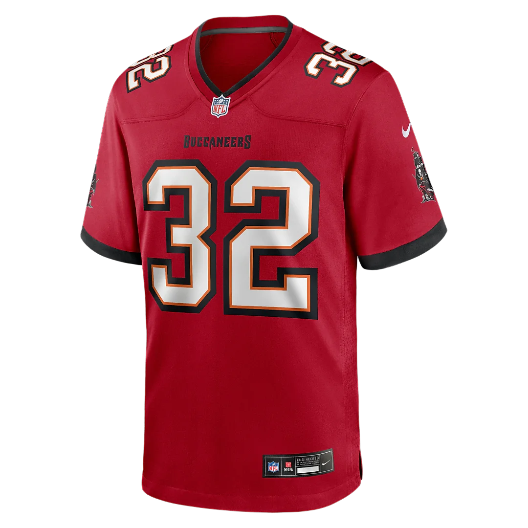 Zennovawear James Wilder Tampa Bay Buccaneers Game Retired Player Jersey - Red