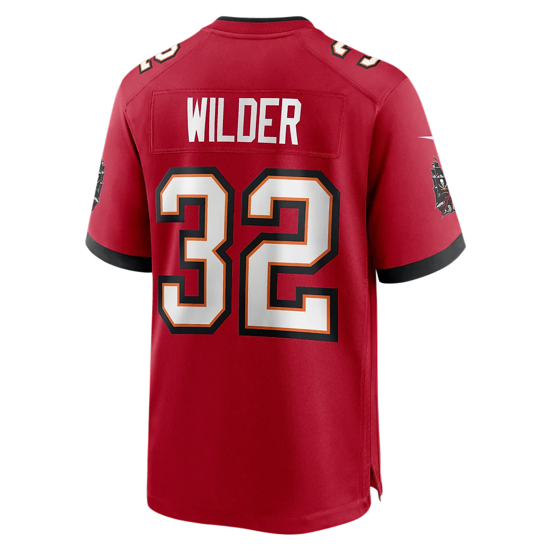Zennovawear James Wilder Tampa Bay Buccaneers Game Retired Player Jersey - Red