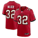 Zennovawear James Wilder Tampa Bay Buccaneers Game Retired Player Jersey - Red