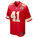 Zennovawear James Winchester Kansas City Chiefs Game Jersey - Red