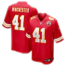 Zennovawear James Winchester Kansas City Chiefs Game Jersey - Red