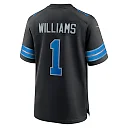 Zennovawear Jameson Williams Detroit Lions Alternate Game Player Jersey - Black