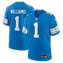 Zennovawear Jameson Williams Detroit Lions Game Player Jersey - Blue