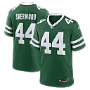 Zennovawear Jamien Sherwood New York Jets Team Game Jersey - Legacy Green