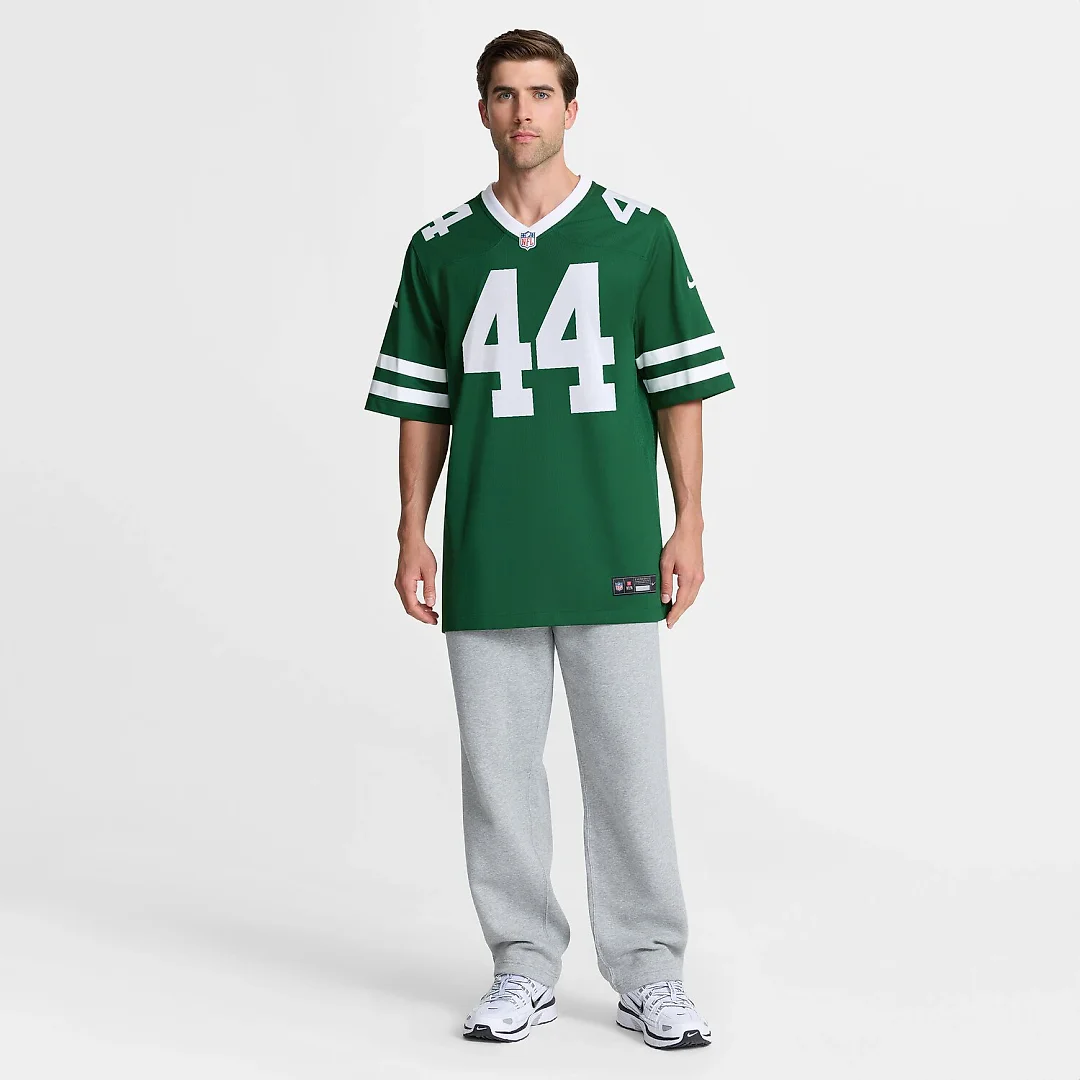 Zennovawear Jamien Sherwood New York Jets Team Game Jersey - Legacy Green
