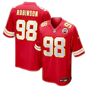 Zennovawear Janarius Robinson Kansas City Chiefs Team Game Jersey - Red