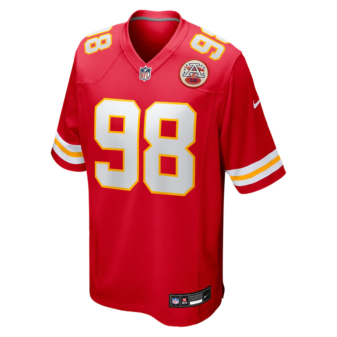 Zennovawear Janarius Robinson Kansas City Chiefs Team Game Jersey - Red